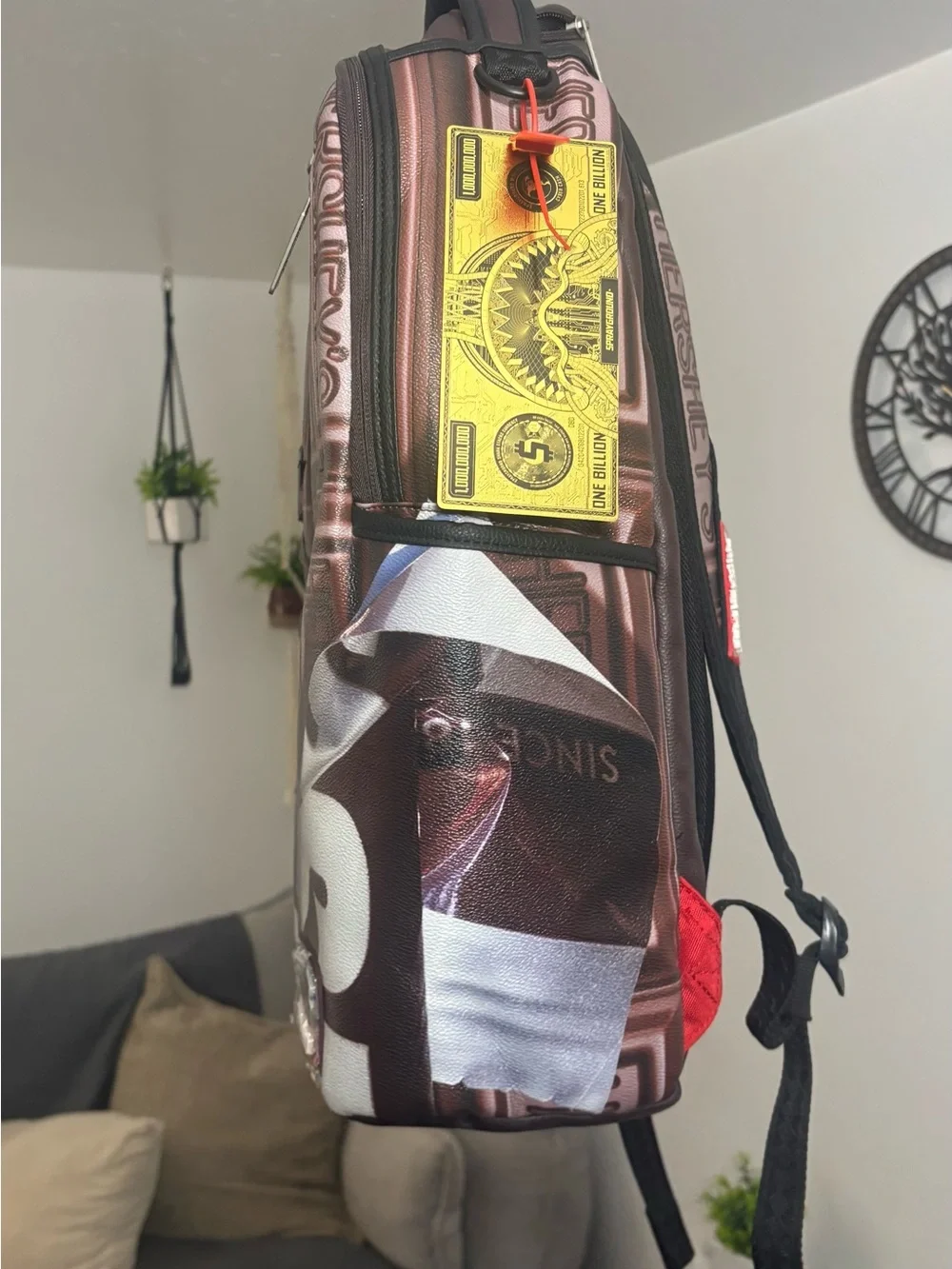 NWT Sprayground Hershey’s Shark Bite Backpack- Limited Edition- Brown
